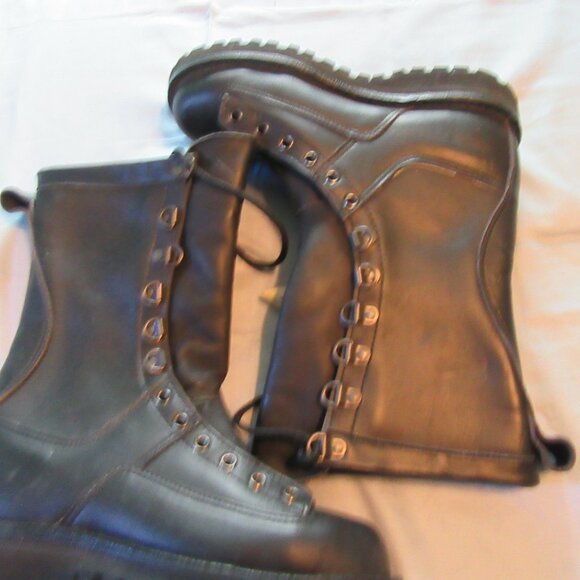 Mens Danner Fort Lewis Gore Tex Waterproof  Insulated Work Boots Sz 5.5 Black - Picture 6 of 9